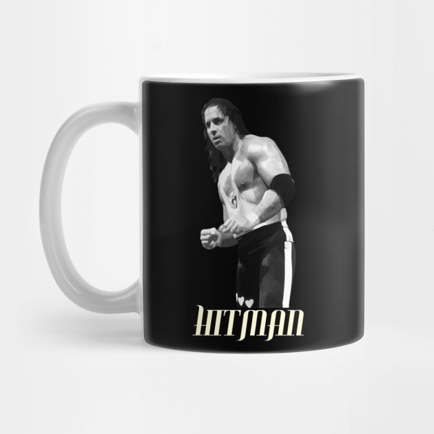 VINTAGE  BRET HART by gerradliquid